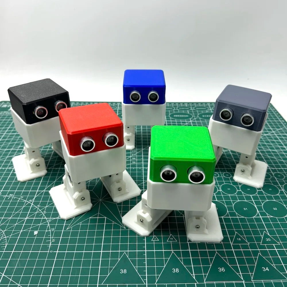 3D Printed Biped Walking Robot - Arduino Kit review and price