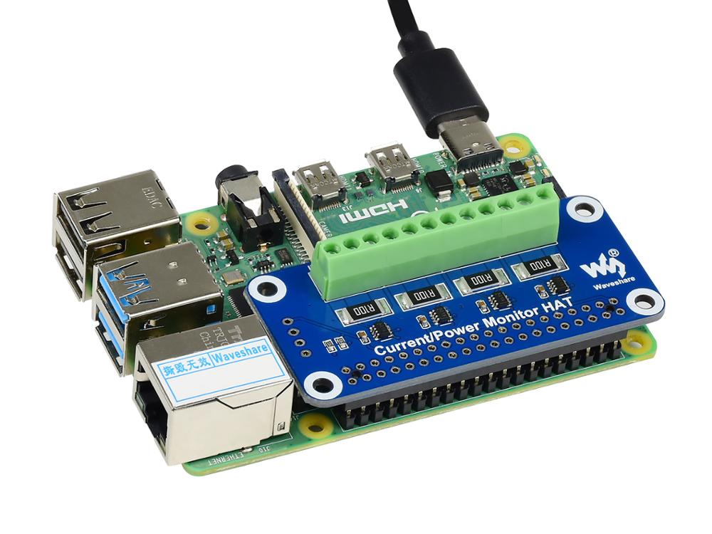 Waveshare 4-ch Current/Voltage - Raspberry Pi 4 review and price